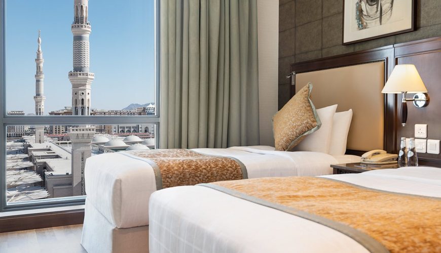 أفضل فنادق المدينة المنورة مطلة على الحرم